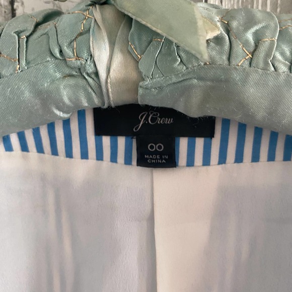 J. Crew Wrap dress in striped cotton poplin 00 - Picture 6 of 7